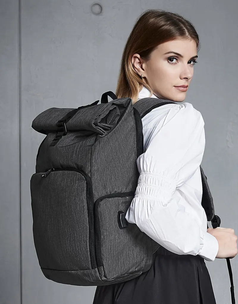 Bild på Q-Tech Charge Roll-Top Backpack