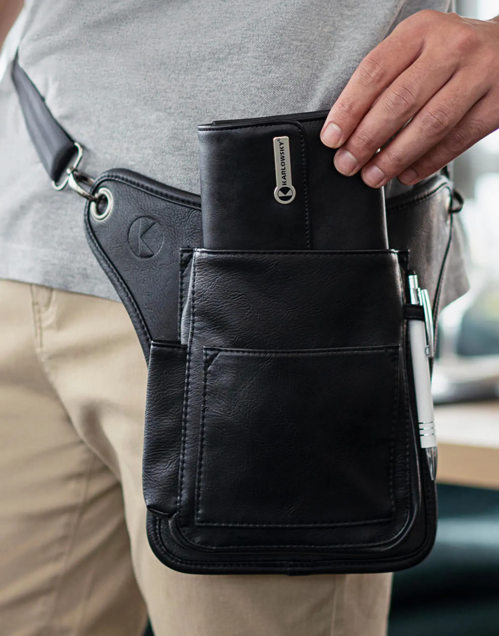 Bild på Waiter's Wallet with Press Stud