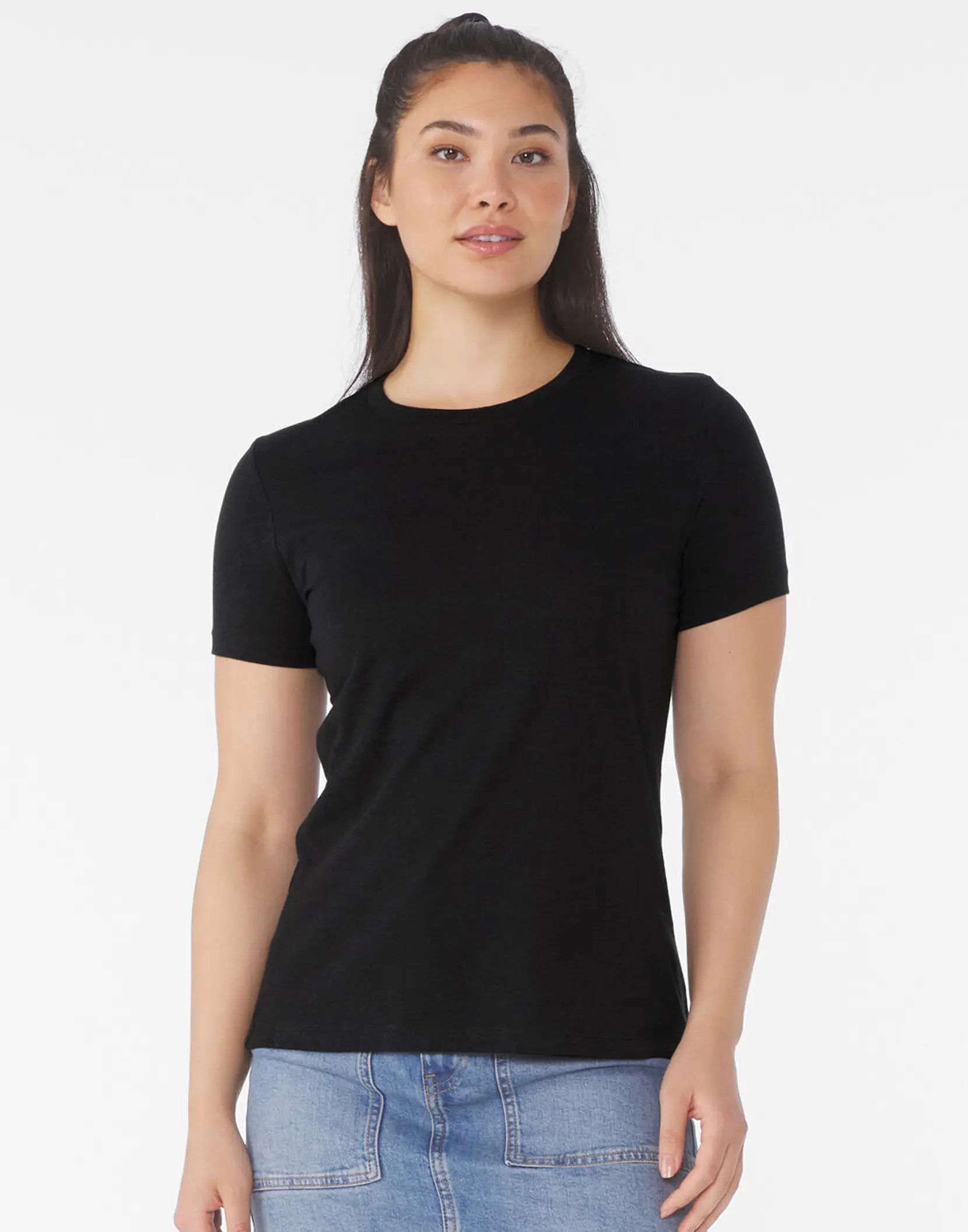 Bild på Women's Relaxed CVC Jersey Short Sleeve Tee
