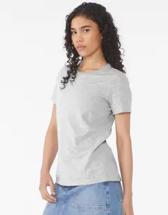Bild på Women's Relaxed CVC Jersey Short Sleeve Tee
