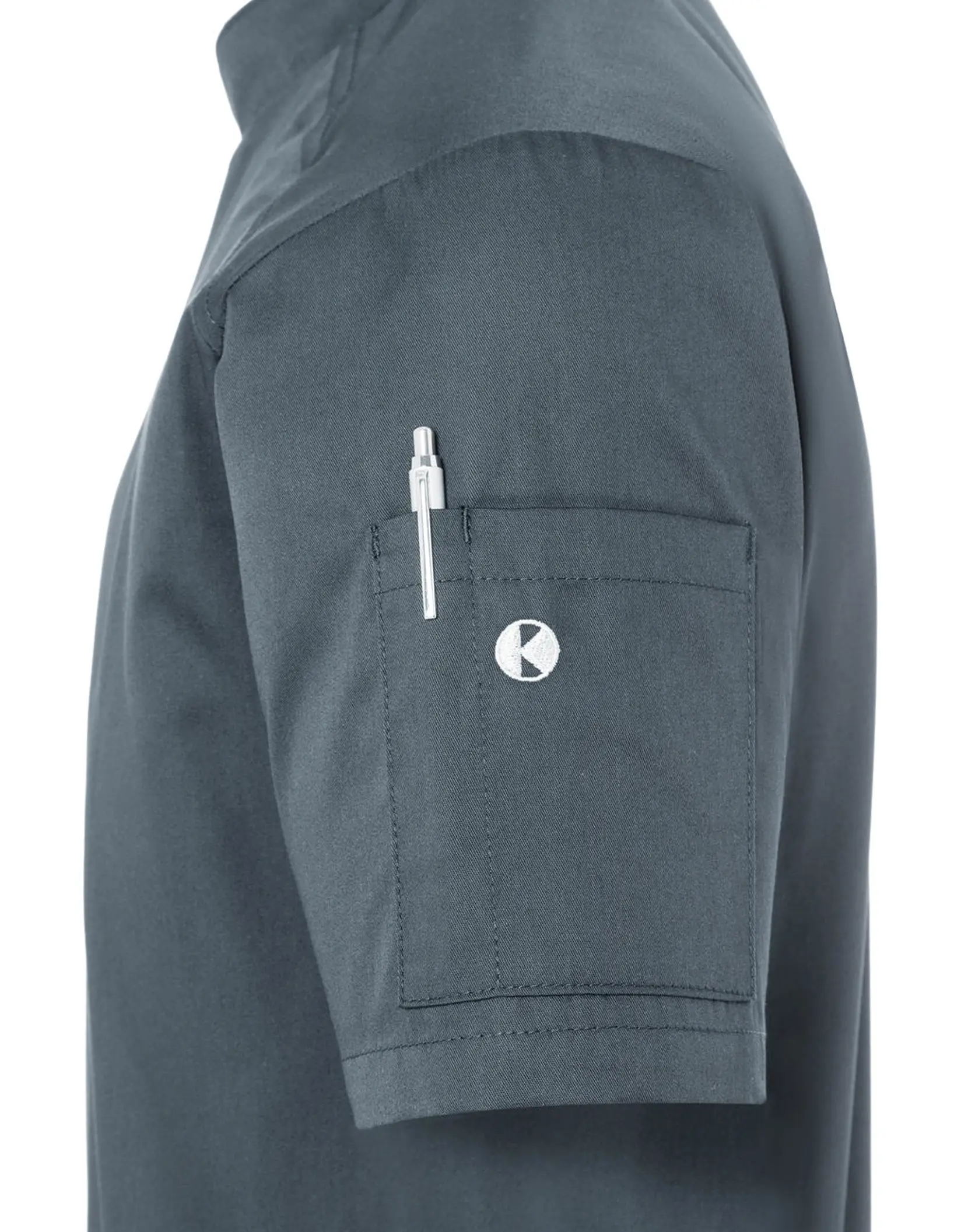 Bild på Short-Sleeve Chef Jacket Modern-Look