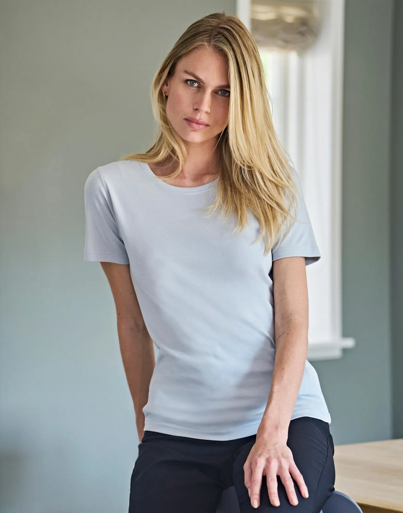 Bild på Ladies Interlock T-Shirt