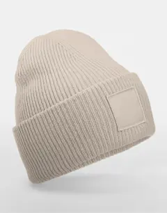 Bild på Deep Cuffed Tonal Patch Beanie