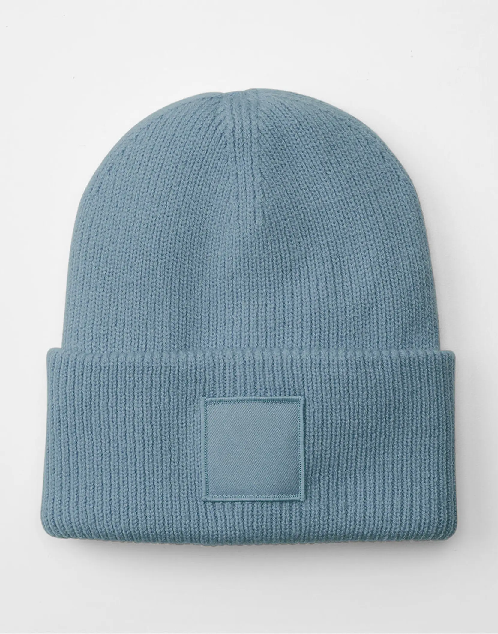 Bild på Deep Cuffed Tonal Patch Beanie