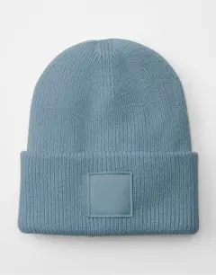 Bild på Deep Cuffed Tonal Patch Beanie