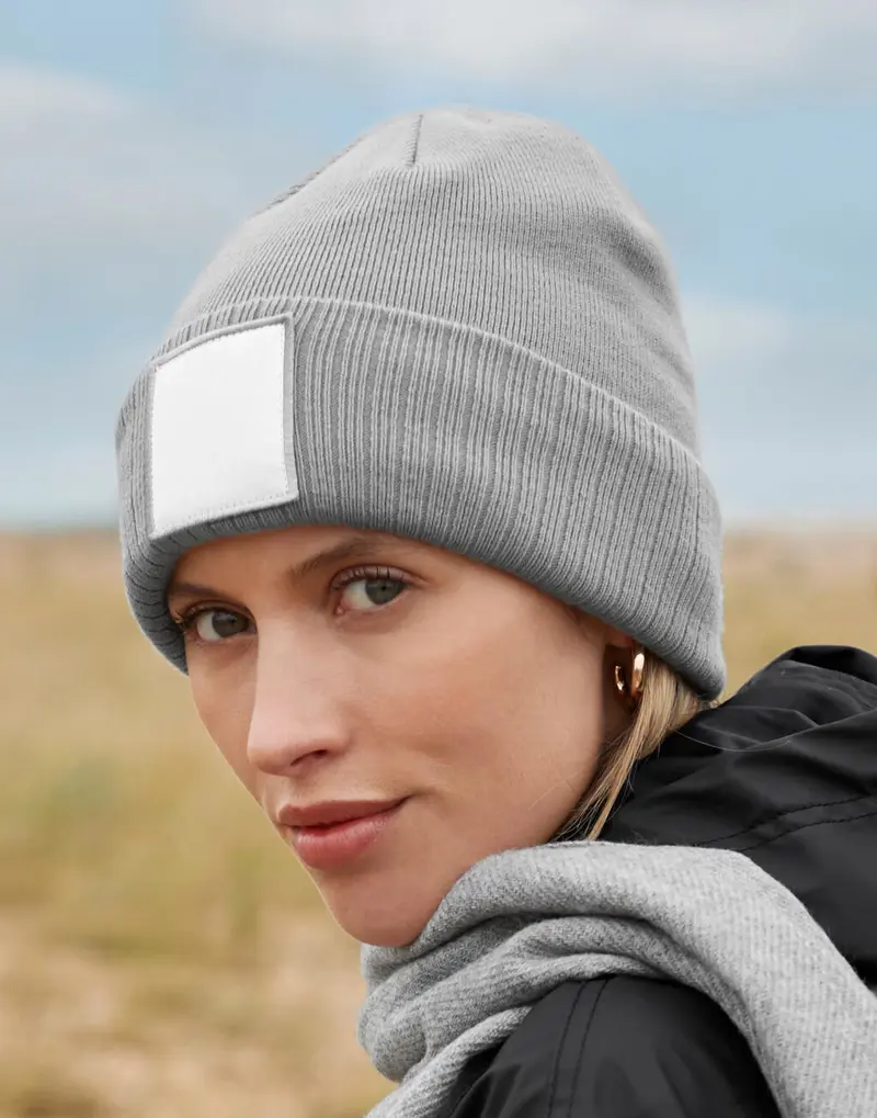 Appliqué Patch Beanie