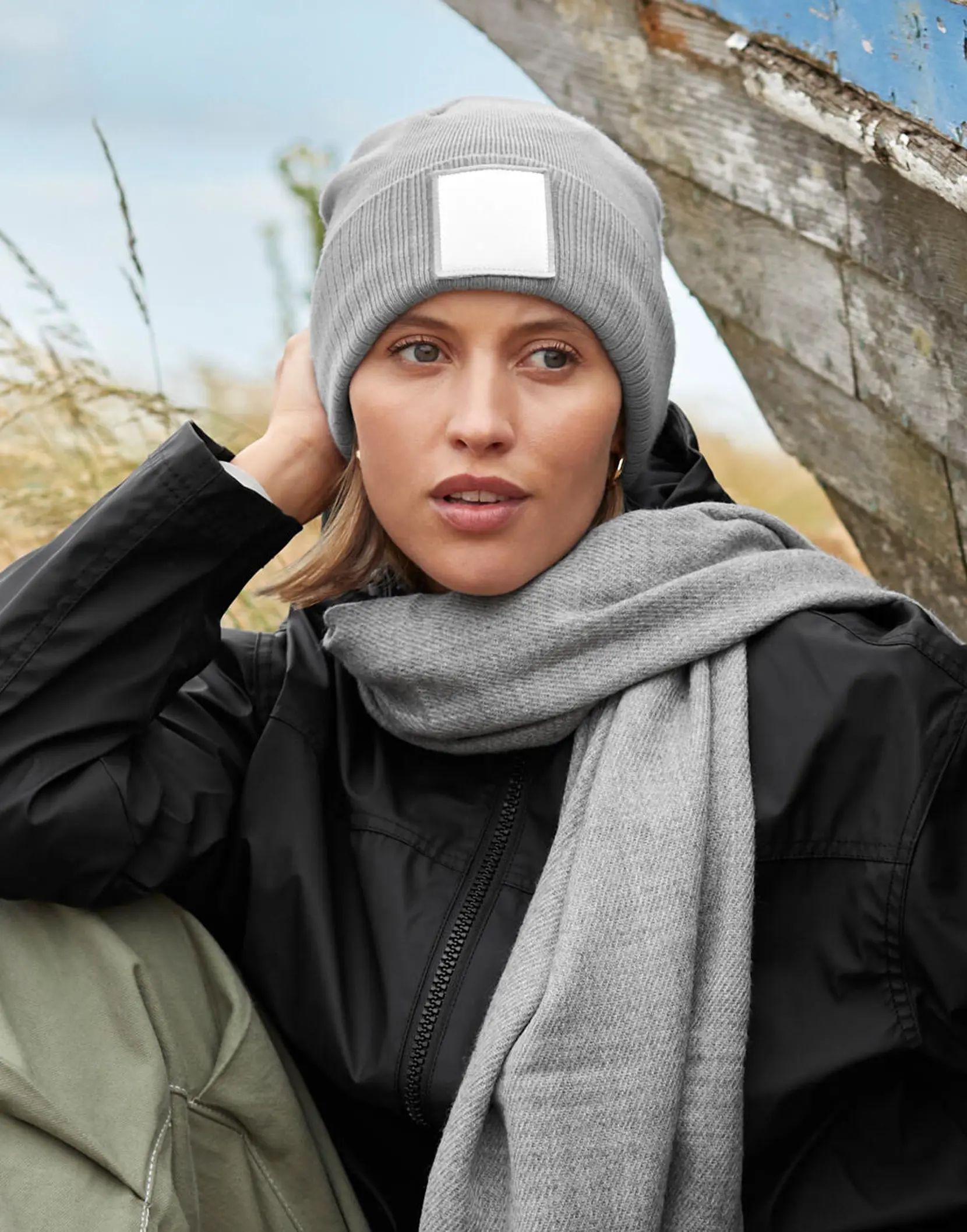 Bild på Appliqué Patch Beanie