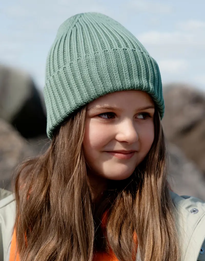 Organic Cotton Kids Beanie
