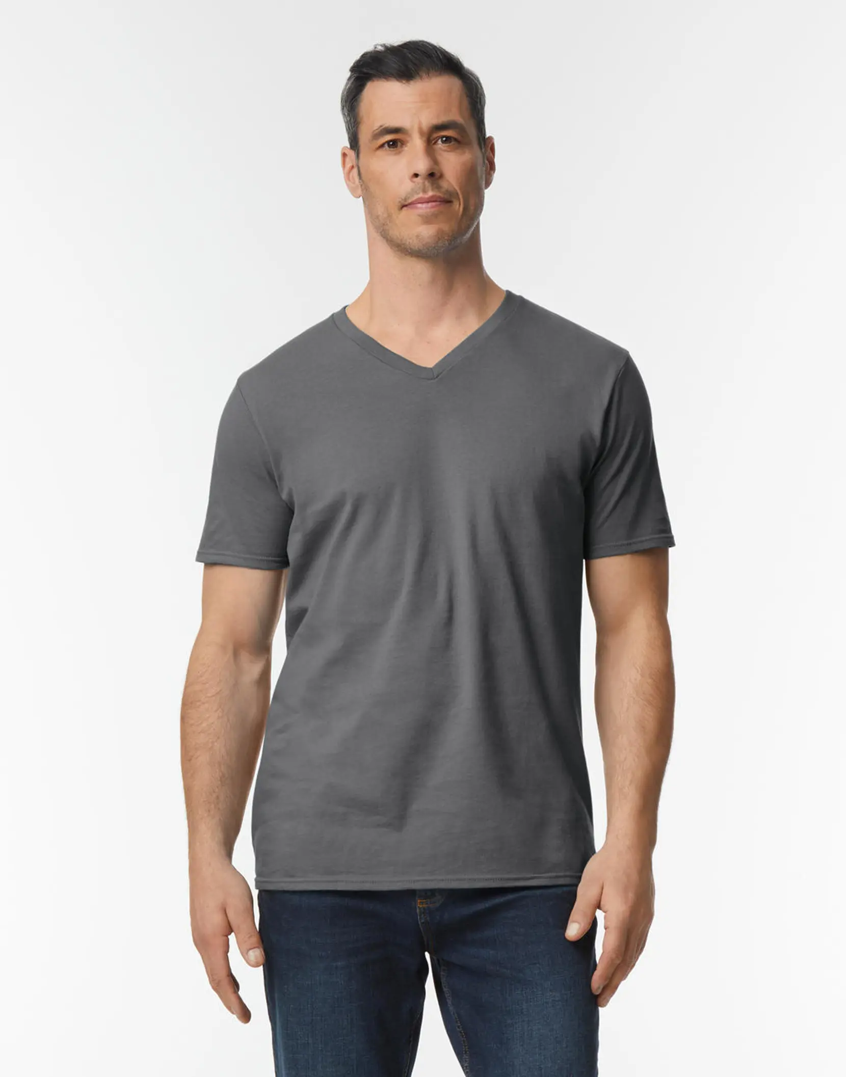 Bild på Softstyle Adult V-Neck T-Shirt