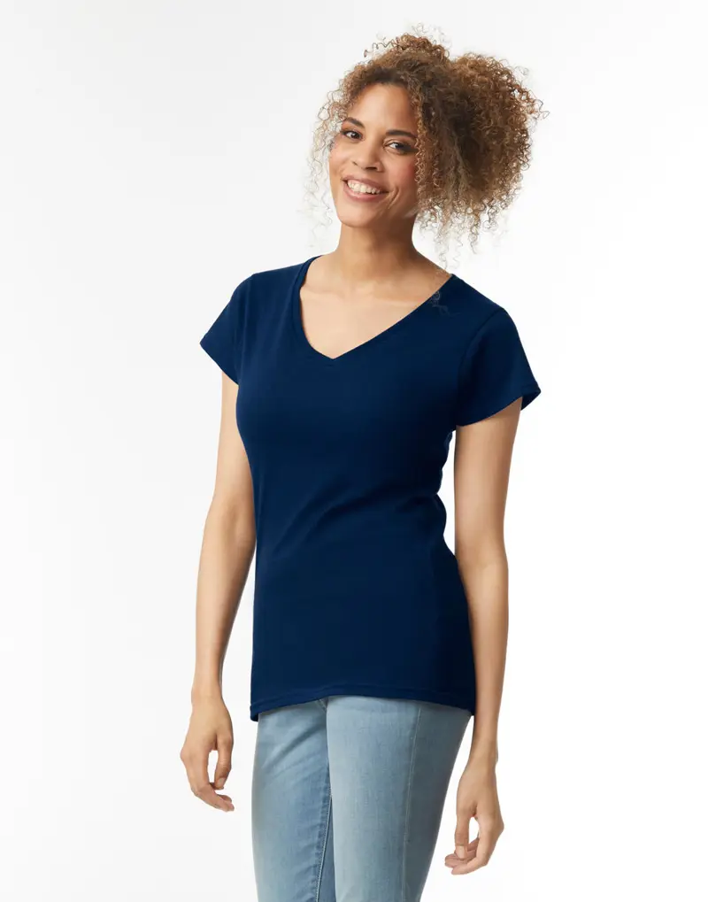 Bild på Ladies Softstyle® V-Neck T-Shirt