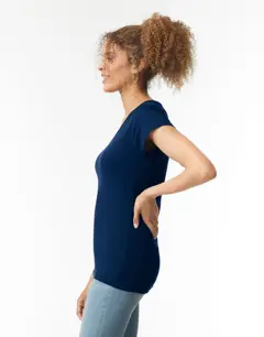 Bild på Ladies Softstyle® V-Neck T-Shirt