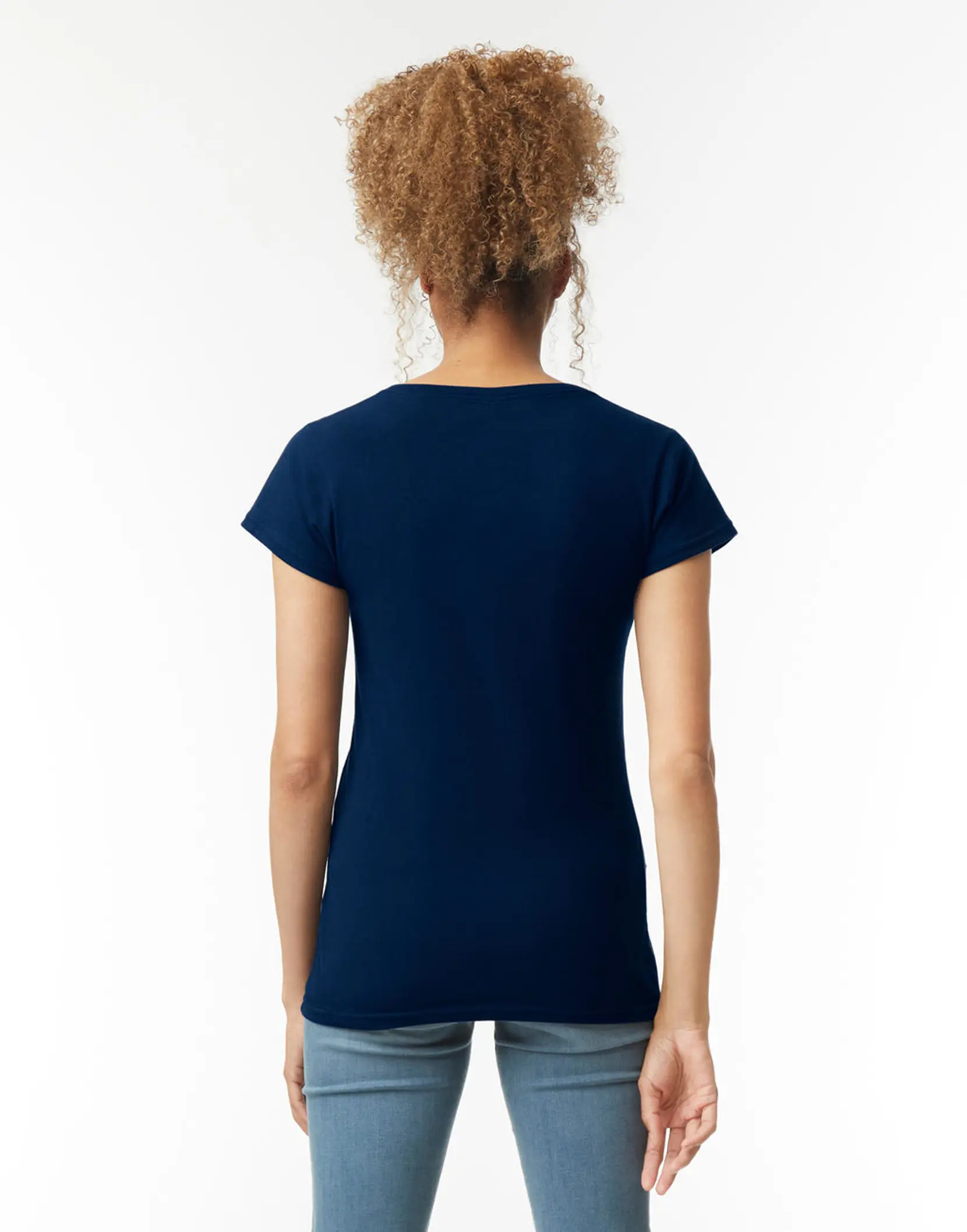 Bild på Ladies Softstyle® V-Neck T-Shirt