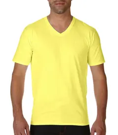 Bild på Premium Cotton Adult V-Neck T-Shirt