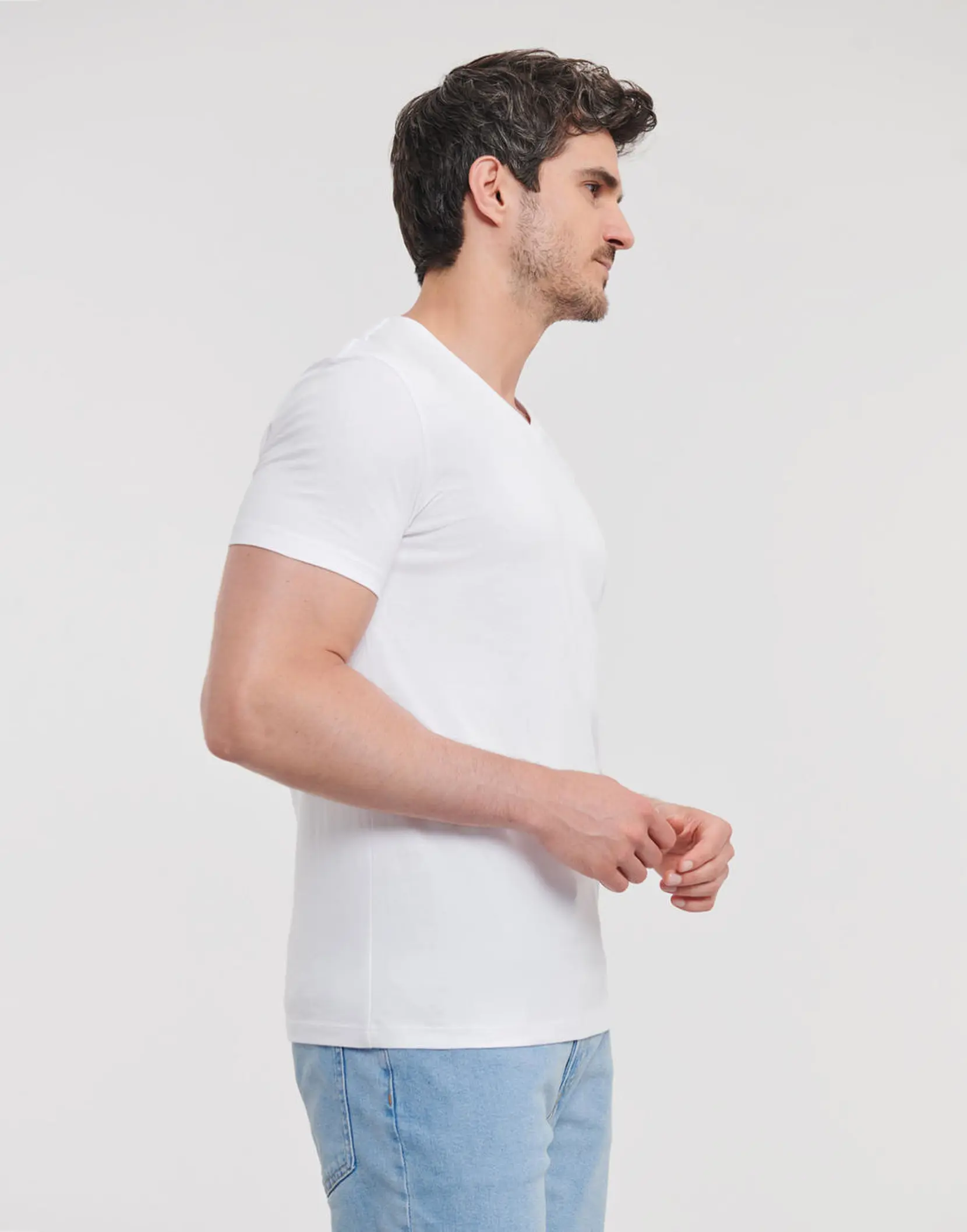 Bild på Men's Pure Organic V-Neck Tee