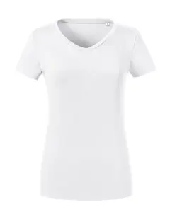 Bild på Ladies' Pure Organic V-Neck Tee
