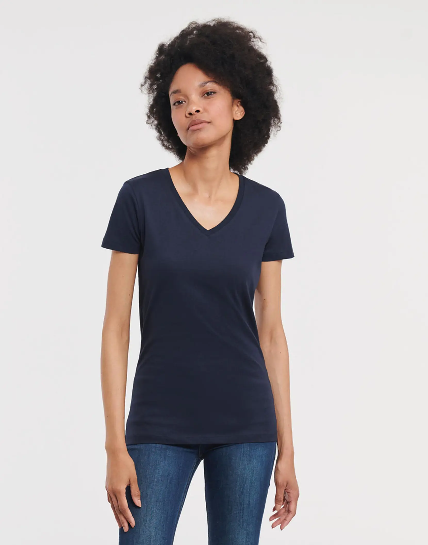 Bild på Ladies' Pure Organic V-Neck Tee