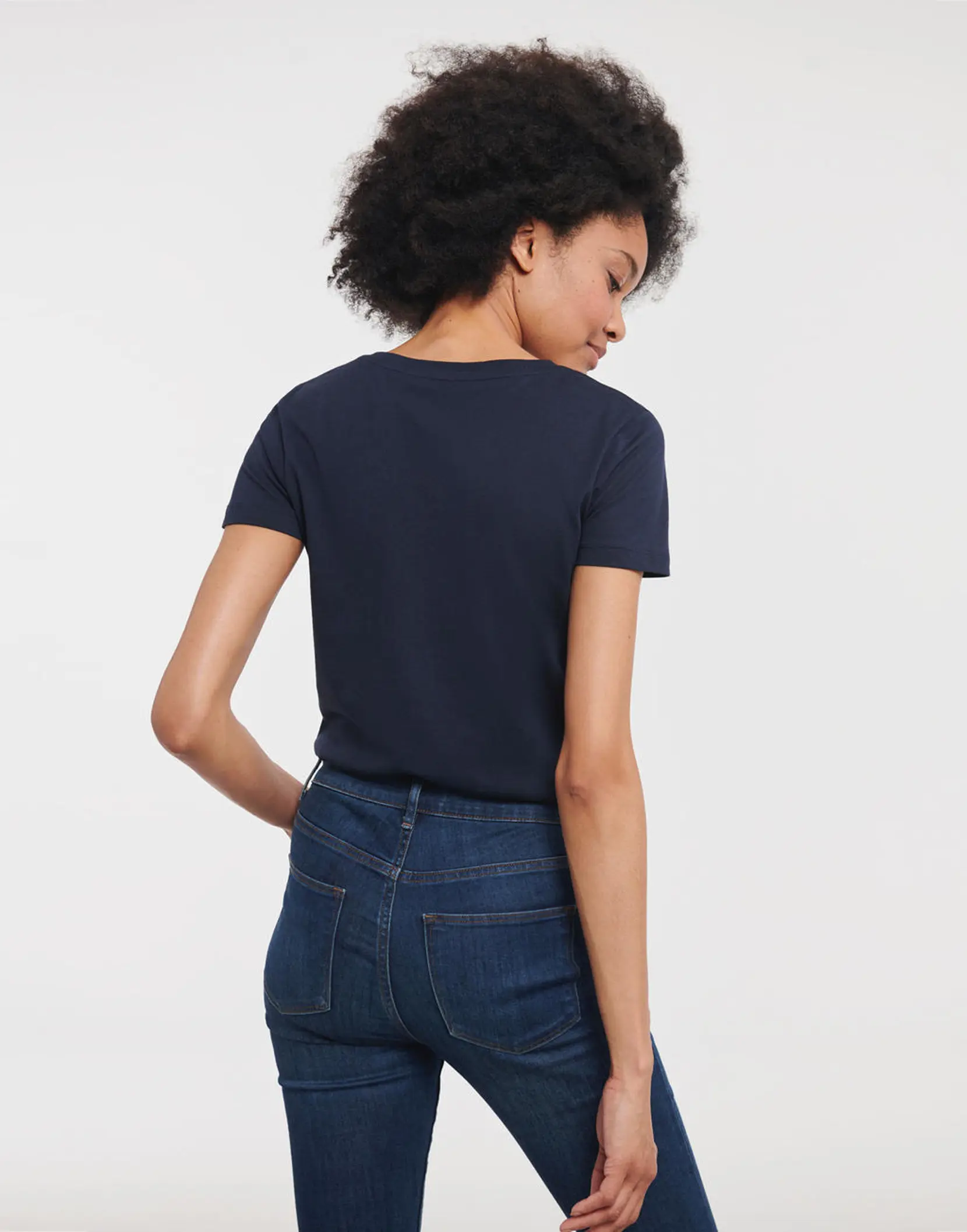 Bild på Ladies' Pure Organic V-Neck Tee
