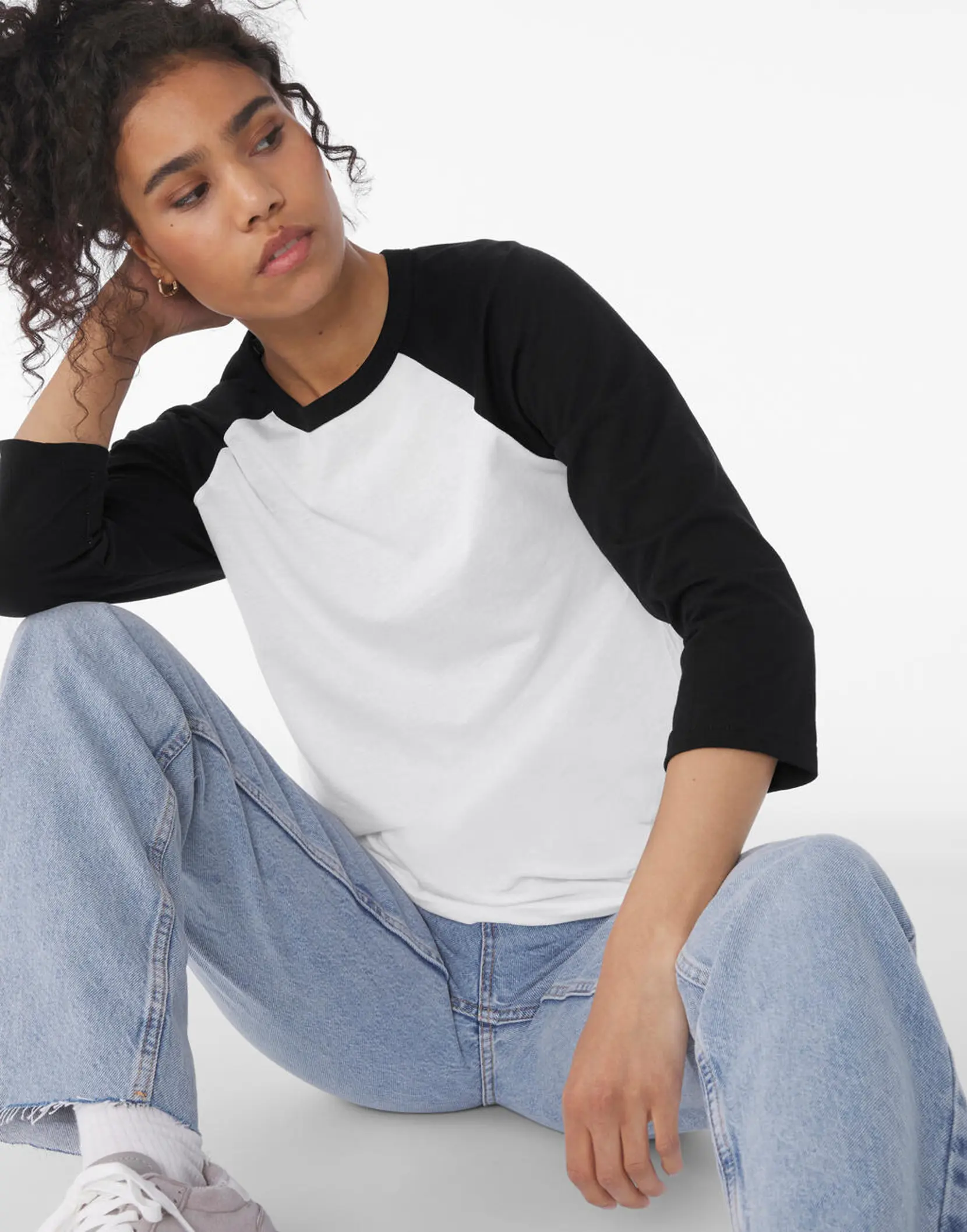 Bild på Unisex 3/4 Sleeve Baseball T-Shirt