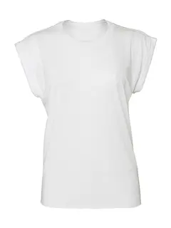 Bild på Women's Flowy Muscle Tee Rolled Cuff