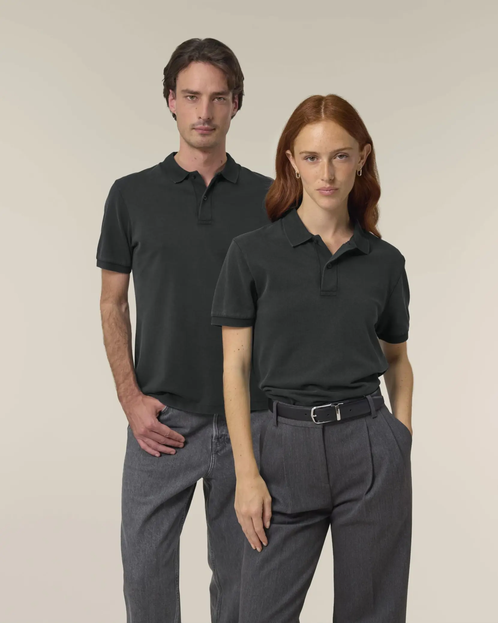 Bild på Coaster Vintage The Unisex Vintage Mid-light Polo