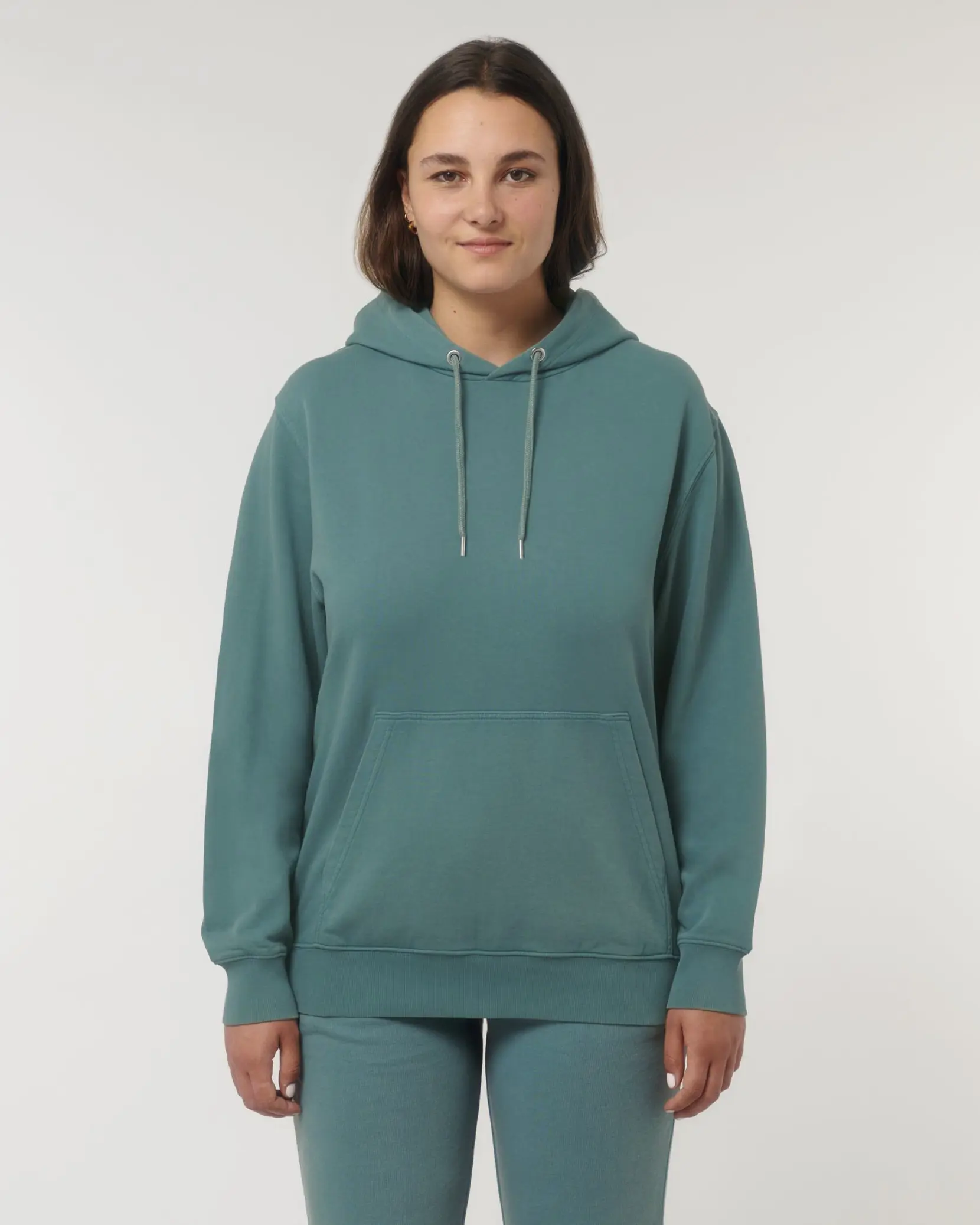 Bild på Archer Vintage The unisex medium fit garment dyed hoodie sweatshirt