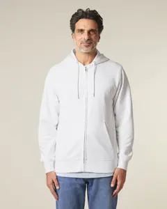Bild på Connector 2.0 The iconic mid-light unisex medium fit zip-thru hoodie sweatshirt
