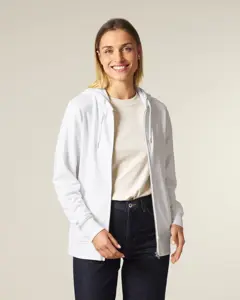 Bild på Connector 2.0 The iconic mid-light unisex medium fit zip-thru hoodie sweatshirt