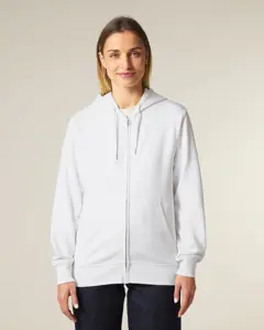Bild på Connector 2.0 The iconic mid-light unisex medium fit zip-thru hoodie sweatshirt