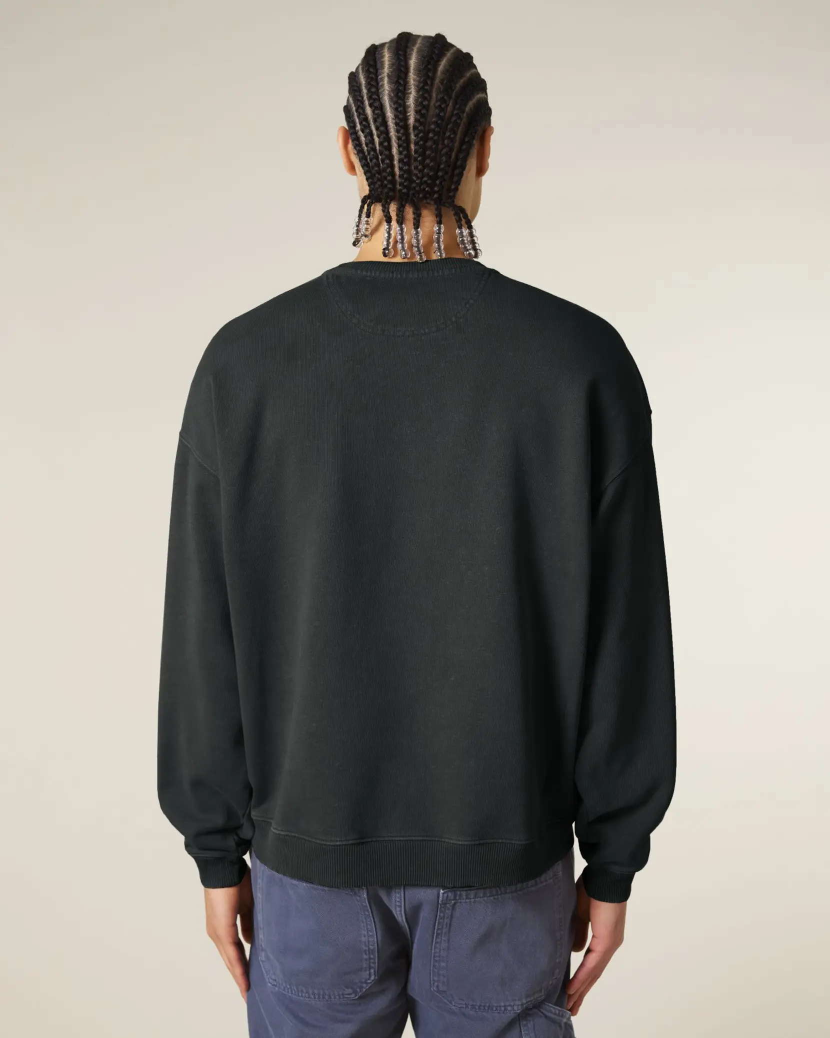 Bild på Radder 2.0 Vintage The oversized garment dyed crew neck sweatshirt