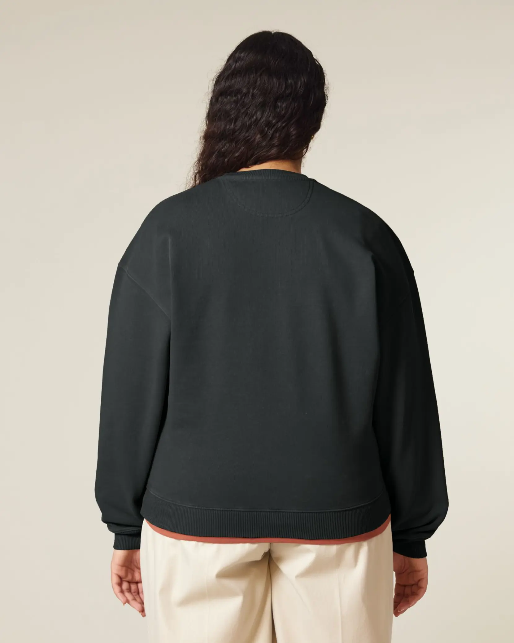 Bild på Radder 2.0 Vintage The oversized garment dyed crew neck sweatshirt