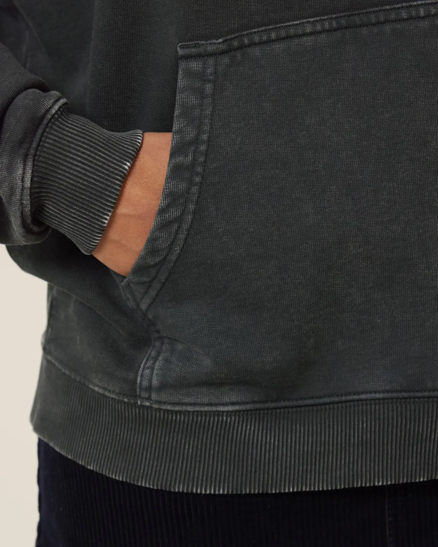 Bild på Slammer 2.0 vintage The oversized garment dyed hoodie sweatshirt