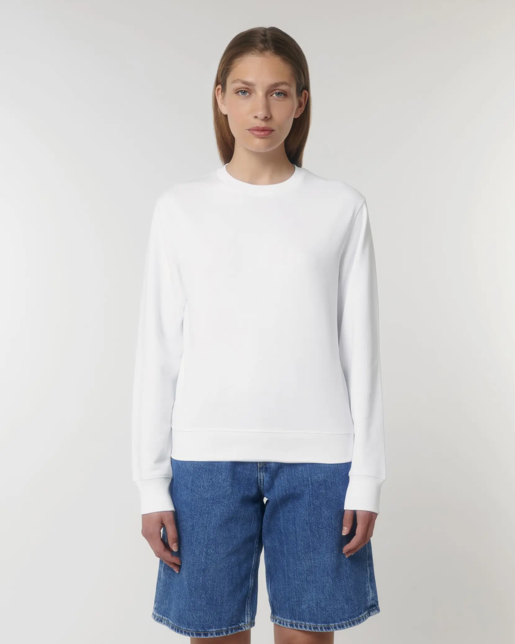 Bild på Matcher The iconic mid-light unisex medium fit crewneck sweatshirt