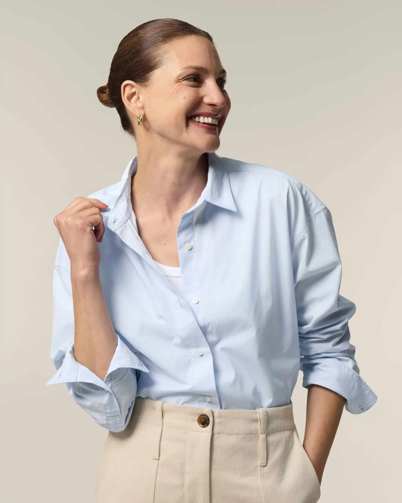 Bild på Stella Styler Shirt The Women's Relaxed Poplin Shirt