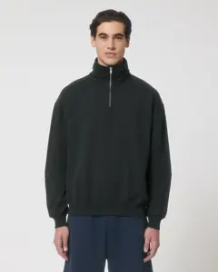 Bild på Miller Dry The unisex  boxy dry hand feel quarter zip sweatshirt