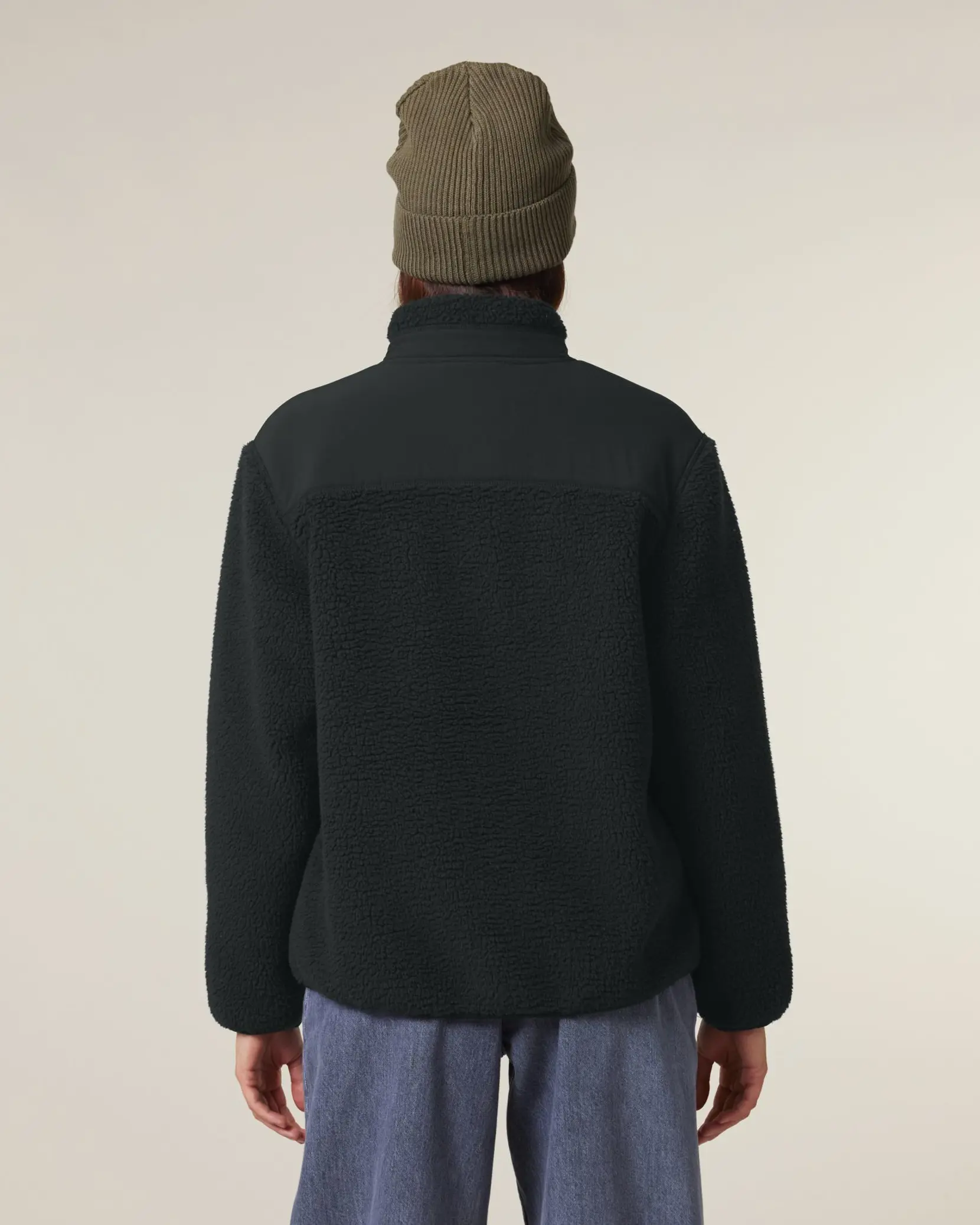 Bild på Brooker The unisex relaxed fit sherpa jacket