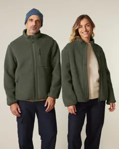 Bild på Brooker The unisex relaxed fit sherpa jacket
