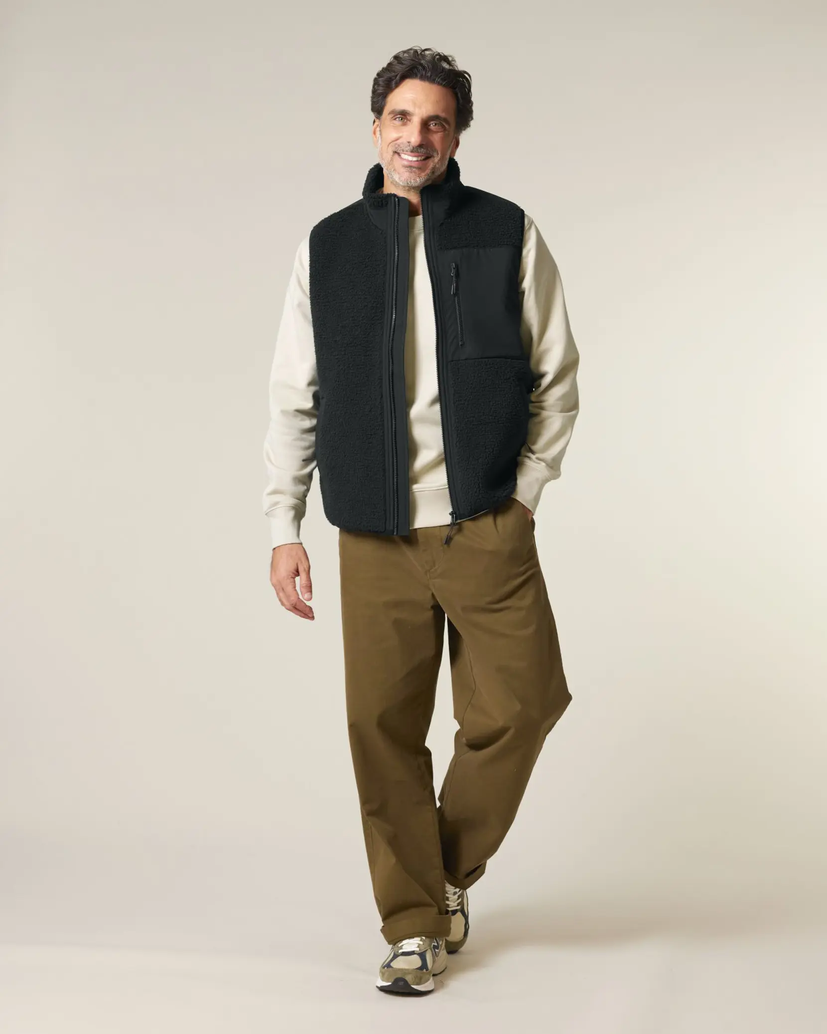 Bild på Liner The unisex sleeveless sherpa jacket
