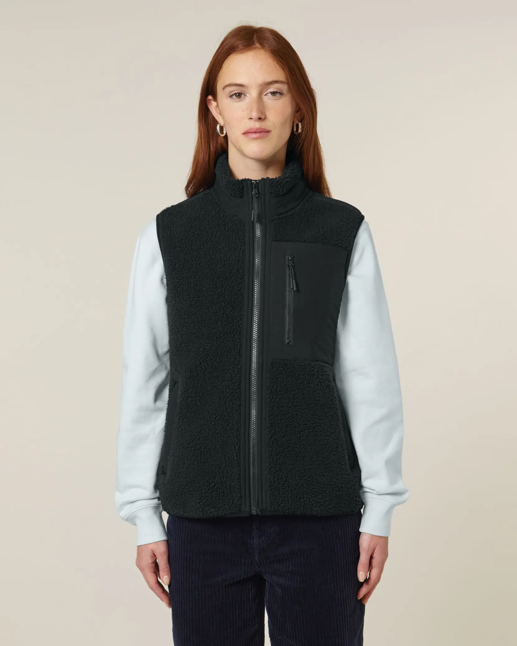 Bild på Liner The unisex sleeveless sherpa jacket