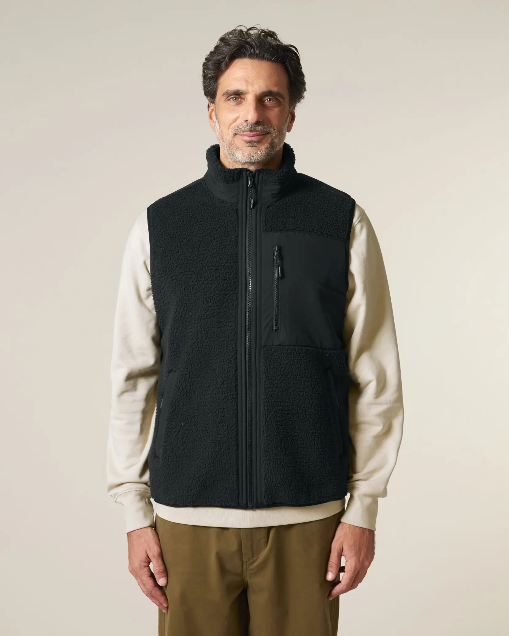 Bild på Liner The unisex sleeveless sherpa jacket