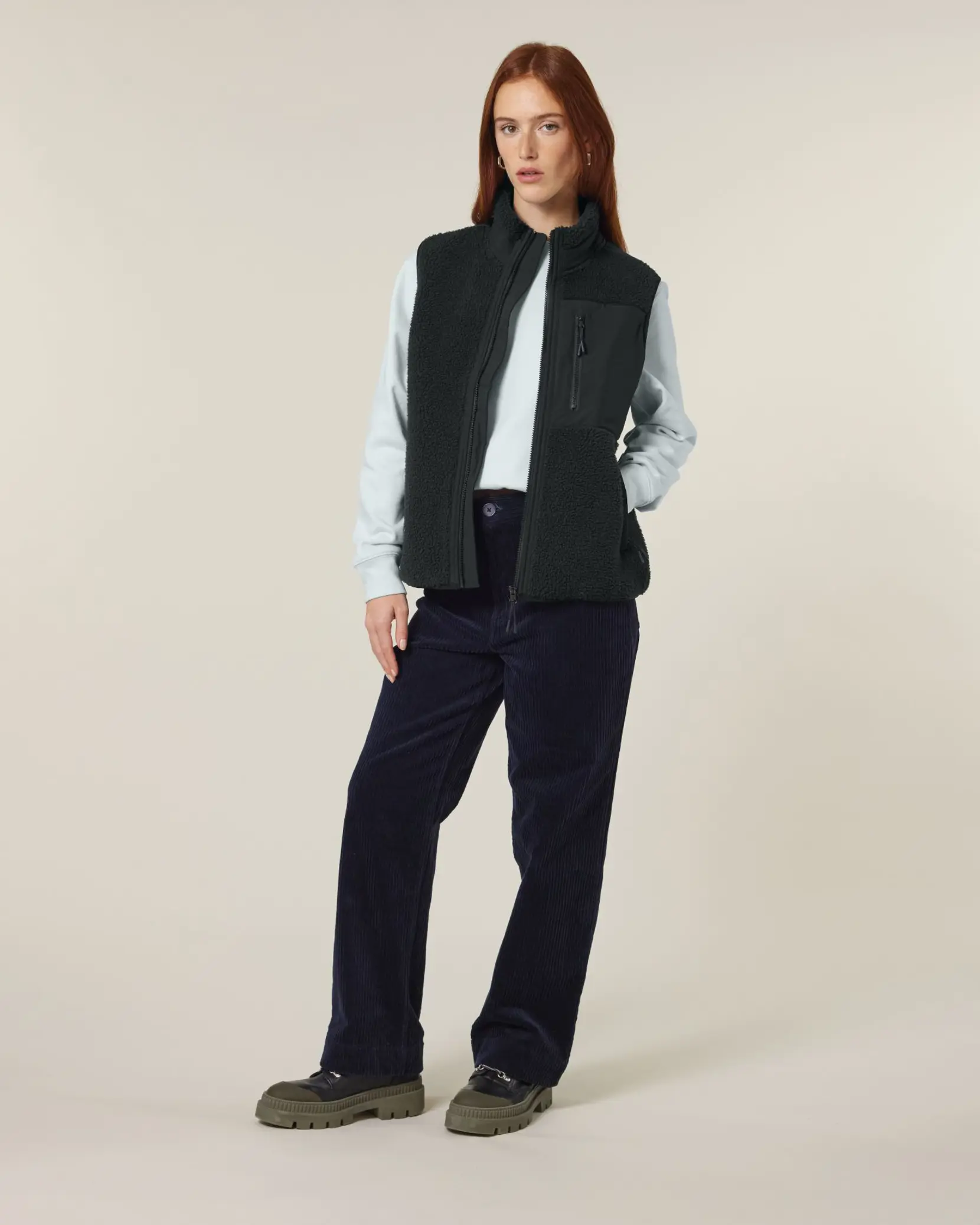 Bild på Liner The unisex sleeveless sherpa jacket
