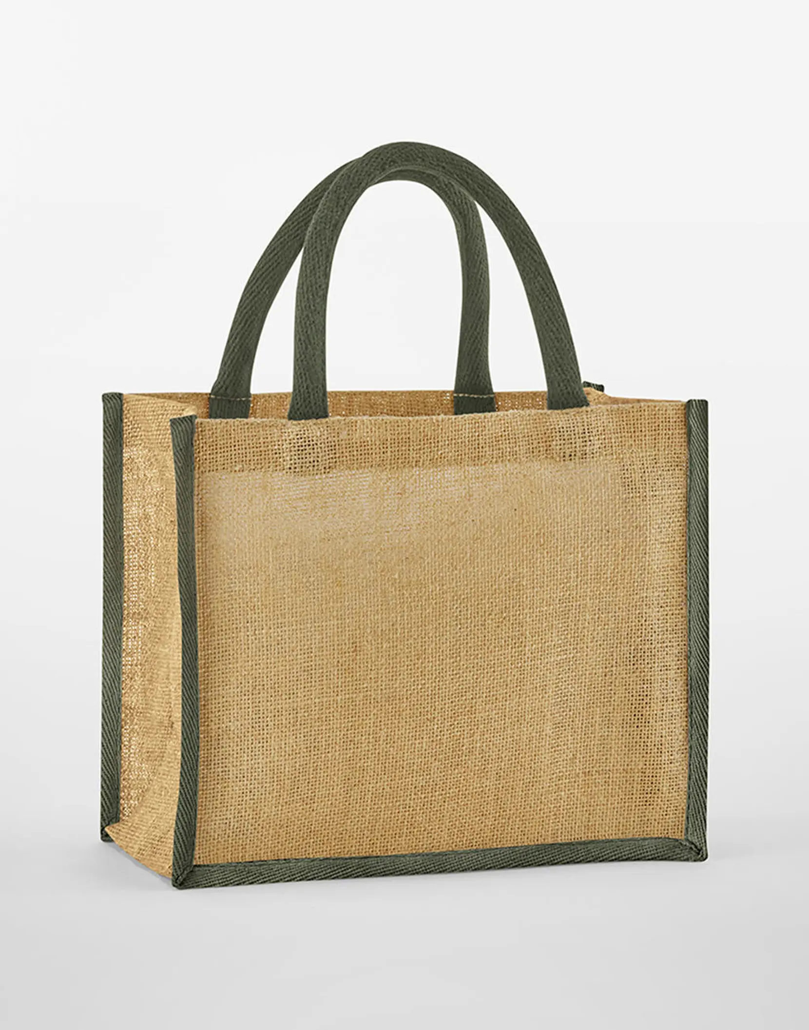 Bild på Natural Starched Jute Midi Tote