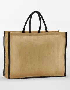 Bild på Natural Starched Jute Market Shopper