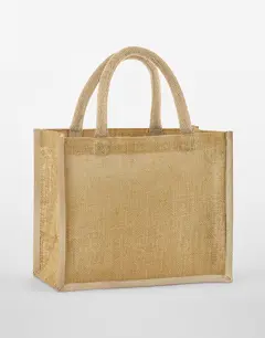 Bild på Natural Starched Jute Midi Tote