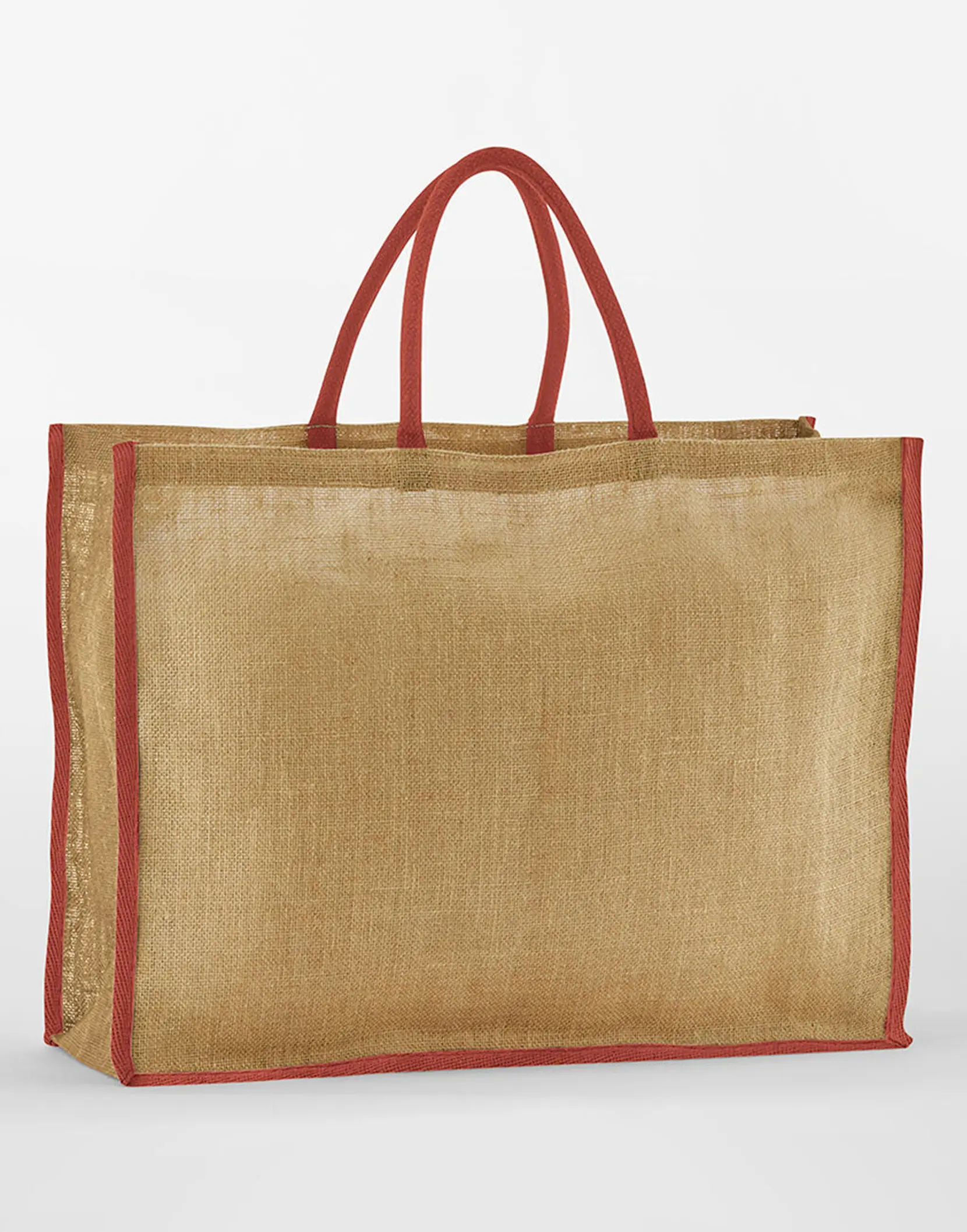 Bild på Natural Starched Jute Market Shopper