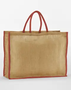 Bild på Natural Starched Jute Market Shopper