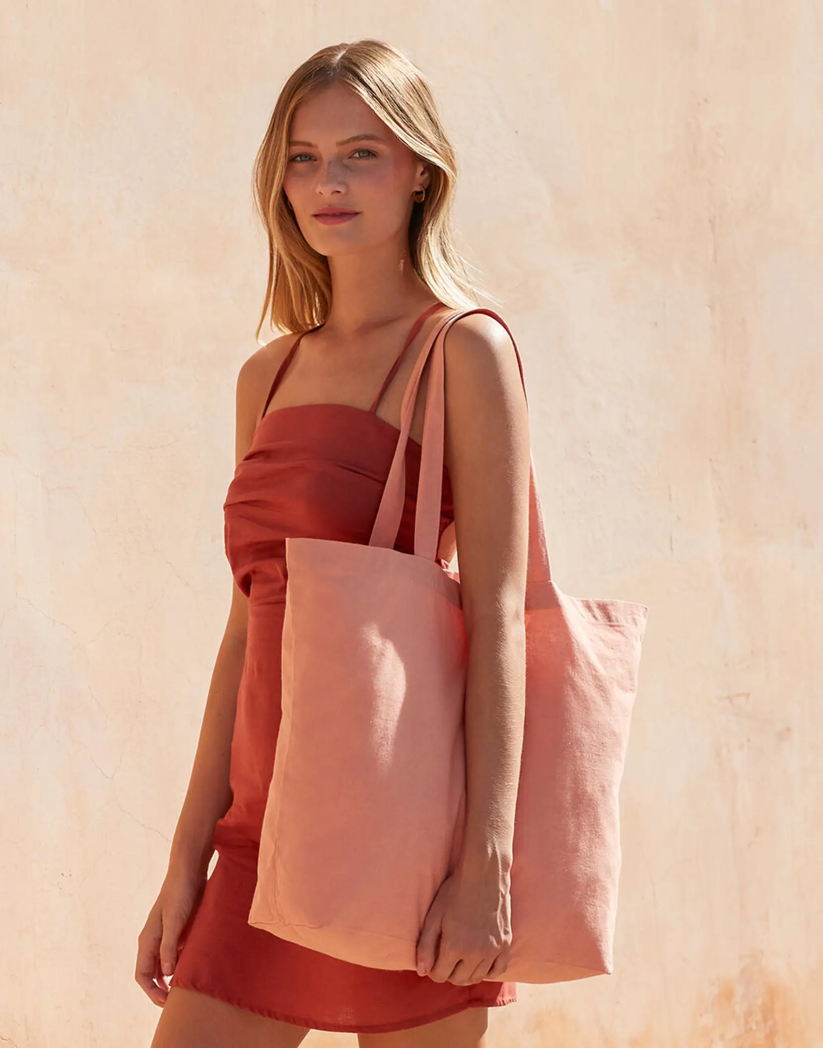 Bild på Organic Natural Dyed Maxi Bag for Life