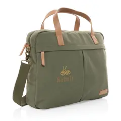 Bild på Impact AWARE™ laptopväska i 16 oz. återvunnen canvas