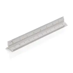 Bild på 15cm triangulär aluminiumlinjal