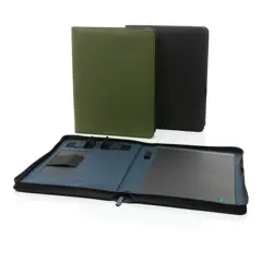 Bild på Impact Aware™ lyxig 300D tech-portfolio m. dragkedja