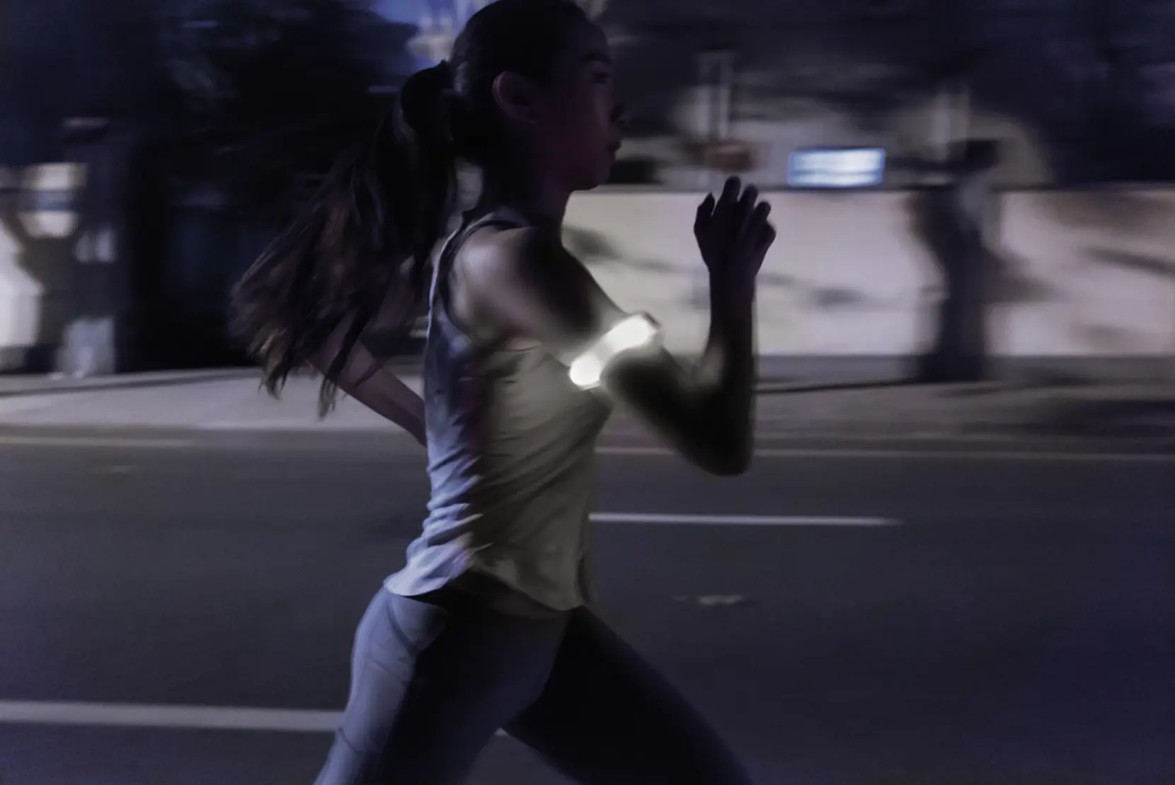 Bild på LED säkerhet jogging